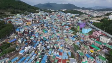 2017 sonbahar Gamcheon kültür Köyü / 2017 sonbahar Gamcheon kültür Köyü, Busan, Güney Kore, Asya zaman Ekim-17-2017