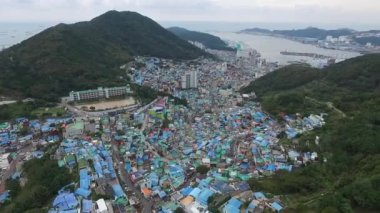 2017 sonbahar Gamcheon kültür Köyü / 2017 sonbahar Gamcheon kültür Köyü, Busan, Güney Kore, Asya zaman Ekim-17-2017