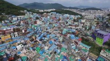 2017 sonbahar Gamcheon kültür Köyü / 2017 sonbahar Gamcheon kültür Köyü, Busan, Güney Kore, Asya zaman Ekim-17-2017