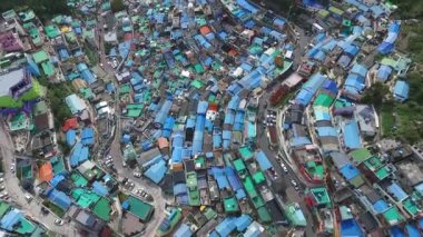 2017 sonbahar Gamcheon kültür Köyü / 2017 sonbahar Gamcheon kültür Köyü, Busan, Güney Kore, Asya zaman Ekim-17-2017