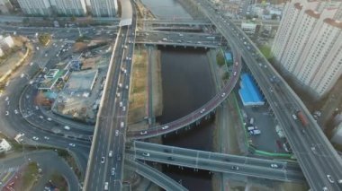 Haeundae, Busan, Güney Kore, Asya Wondong IC Rushhour / Rushhour Wondong IC Haeundae, Busan, Güney Kore, Asya zaman Şubat-13-2018.