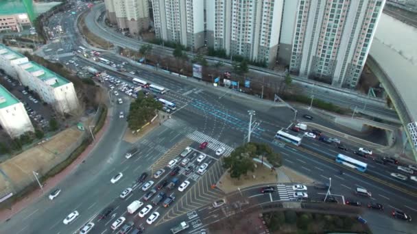 Haeundae Busan Güney Kore Asya Wondong Rushhour Rushhour Wondong Haeundae — Stok video