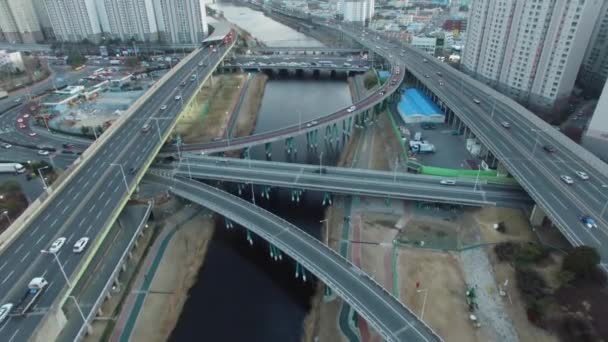 Rushhour Wondong Haeundae Busan Korea Południowa Azji Rushhour Wondong Azji — Wideo stockowe