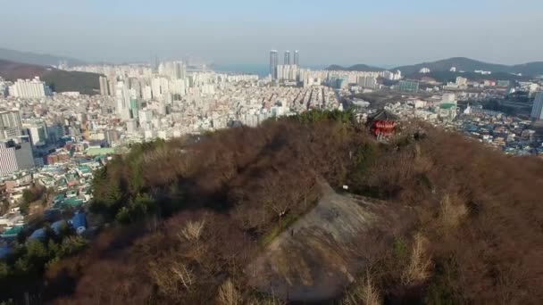 Uryongsan Park Busan Jižní Korea Asie Uryongsan Park Busan Jižní — Stock video