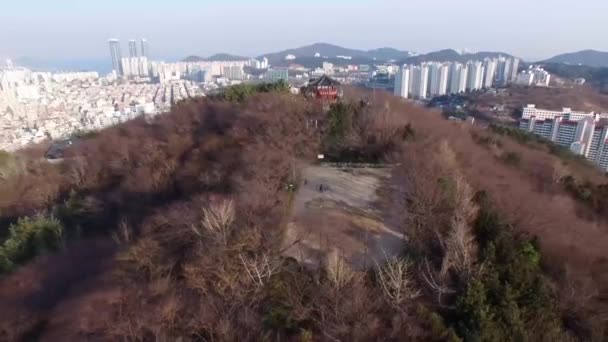 Uryongsan Park Busan Jižní Korea Asie Uryongsan Park Busan Jižní — Stock video