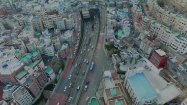 Cityscape Junggu, Busan, Güney Kore, Asya / Junggu Cityscape, Busan, Güney Kore, Asya zaman Mar-14-2018
