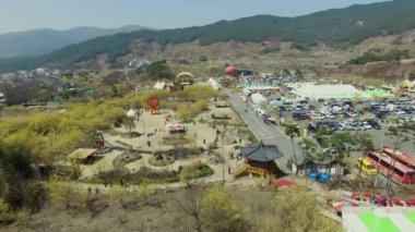 Gurye Sansuyu Conrnus meyve Festivali, Gurye, Güney Kore, Asya / Gurye Sansuyu Conrnus meyve Festivali, Gurye, Jeollanamdo, Güney Kore, Asya zaman Mar-23-2018