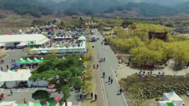 Gurye Sansuyu Conrnus meyve Festivali, Gurye, Güney Kore, Asya / Gurye Sansuyu Conrnus meyve Festivali, Gurye, Jeollanamdo, Güney Kore, Asya zaman Mar-23-2018