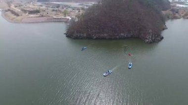 Gayajin Yongsinje Dragon Tanrı ritüel Yangsan, Güney Kore, Asya / Gayajin Yongsinje Dragon Tanrı ritüel Yangsan, Güney Kore, Asya Mar-01-2018 zaman. 1400 yıllık geleneğin Dini törenleri.