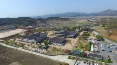Gyeongju Ulusal Müzesi, Güney Kore, Asya'nın bahar / bahar Gyeongju Ulusal Müzesi, Güney Kore, Asya zaman Nisan-03-2018