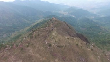 Biseul dağ, Daegu, Güney Kore, Asya Daegyeon Peak çiçek açan Jindalle açelya çiçeği