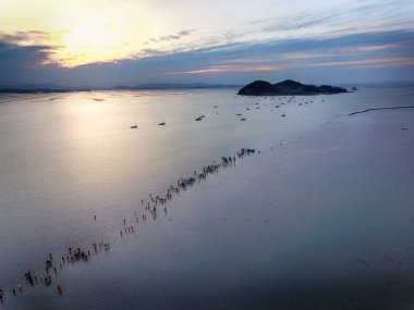 Jindo Gizemli Deniz Yolu, Jindo, Jeonnam, Güney Kore, Asya.
