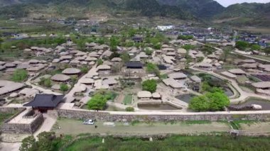 Nakan Eupseong Kalesi, Suncheon, Jeonnam, Güney Kore, Asya.
