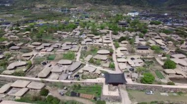 Nakan Eupseong Kalesi, Suncheon, Jeonnam, Güney Kore, Asya.