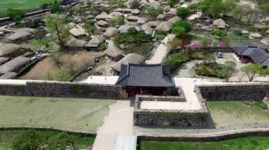 Nakan Eupseong Kalesi, Suncheon, Jeonnam, Güney Kore, Asya.