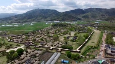 Nakan Eupseong Kalesi, Suncheon, Jeonnam, Güney Kore, Asya.