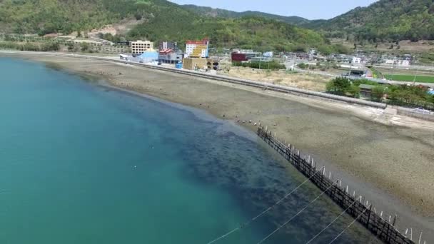 Veduta Aerea Del Mare Sacheon Sacheon Gyeongnam Corea Del Sud — Video Stock