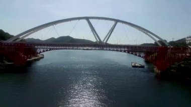 Jeodo Yeonyukgyo Köprüsü, Changwon, Gyeongnam, Güney Kore, Asya