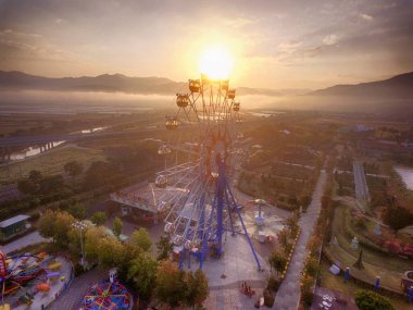 Gokseong Tren Köyü, Gokseong, Jeonnam, Güney Kore, Asya