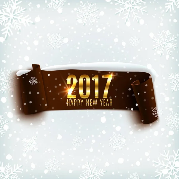 Feliz Ano Novo 2017 Fundo de celebração . — Vetor de Stock