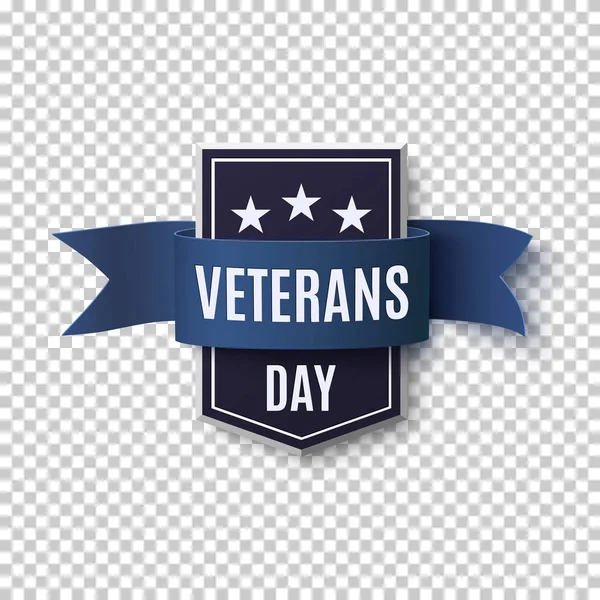 Veterans day achtergrond sjabloon. — Stockvector