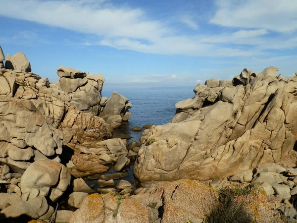 Klippiga Kusten Sardinien — Stockfoto