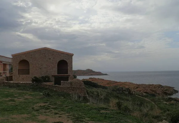 Akşam saatlerinde deniz, Sardunya, Isola Rosa, İtalya, Mediterranean 
