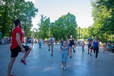 Park Sokolniki - ücretsiz fizyolojik egzersizler