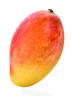 Mango beyaz arkaplanda izole edildi
