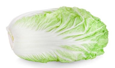 Beyaz arkaplanda marul izole