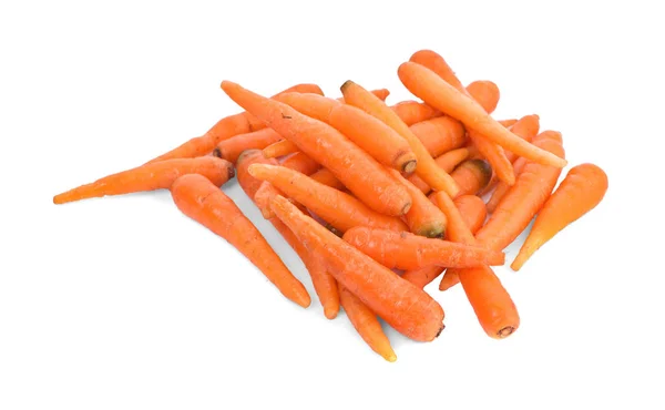 Zanahoria aislada sobre fondo blanco — Foto de Stock