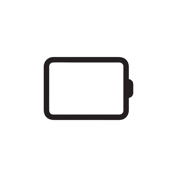 Vecteur Icône Batterie Isolé Arrière Plan Symbole Doux Mode Pixel — Image vectorielle