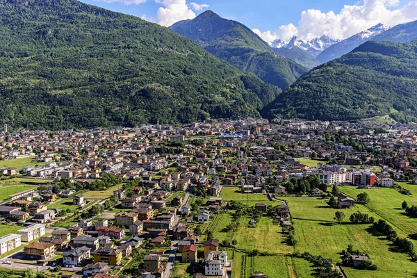 Morbegno i Valtellina, Italien — Stockfoto