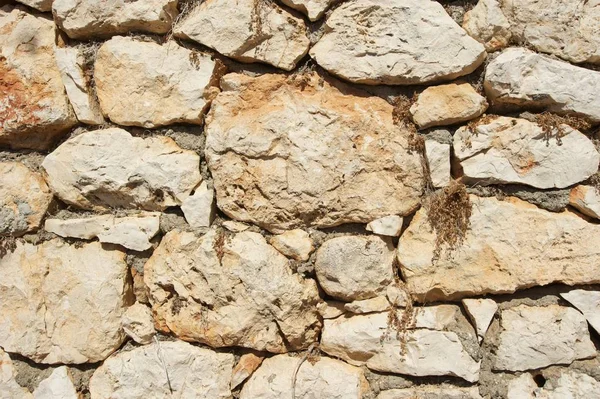 Fragmento Mural Fortaleza Genovesa Viejo Muro Piedra Fondo Texturizado Rocas — Foto de Stock