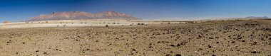 Namibya Damaraland bölgesinin Brandberg Panoraması