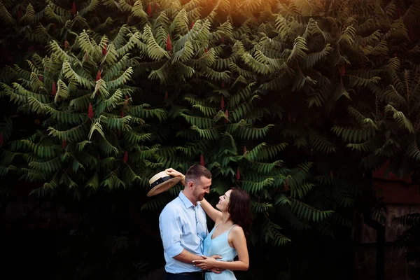 Couple love happy happiness spouses man woman family relationship — Stock Photo, Image