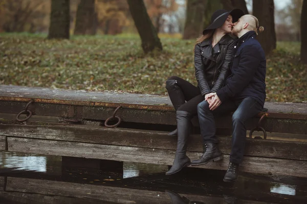 Love story shot of a couple — Stock Photo, Image