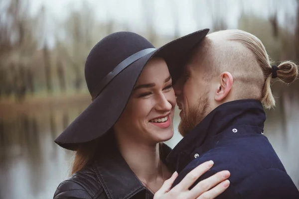 Love story shot of a couple — Stock Photo, Image