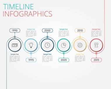 zaman çizelgesi Infographic şablonu. vektör çizim. iş akışı düzenini, afiş, diyagram, numara seçenekleri, web tasarım için kullanılabilir.