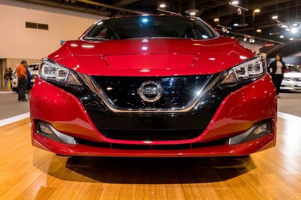 Nouvelle voiture électrique Nissan LEAF 2018 — Photo