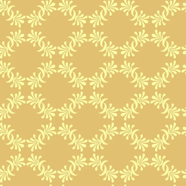民族传统风格的无缝图案 简单的几何东方花的主题 棕榈花纹设计 内部纺织品 纸张及其他表面印刷 矢量说明 — 图库矢量图片