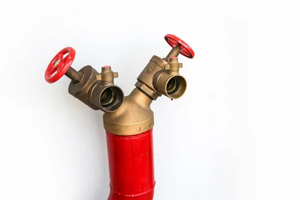 Fire hydrant Y shape on white background — Stock Photo, Image