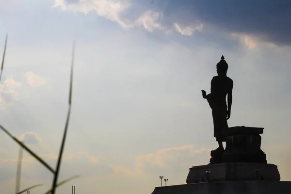 Statue de Bouddha à Buddhamonthon Nord-Est., Khonkaen Thaïlande . — Photo