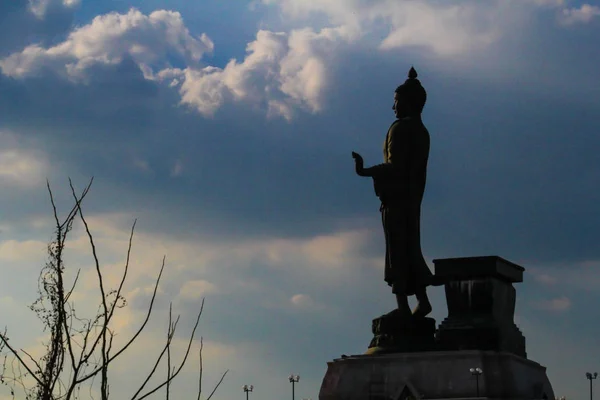 Statue de Bouddha à Buddhamonthon Nord-Est., Khonkaen Thaïlande . — Photo