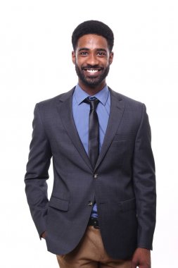 adam beyaz arka plan önünde