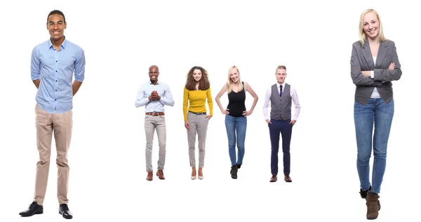 Group Different People — Stock Photo, Image