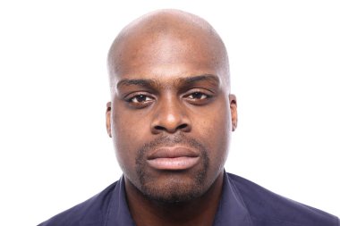 Güzel bir adamın portresi.