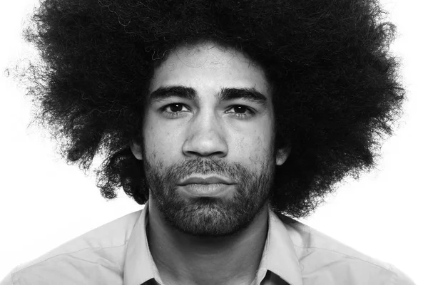 Ritratto Uomo Afro — Foto Stock
