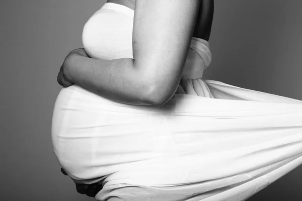 Portrait Beautiful Pregnant Woman — Stock Photo, Image