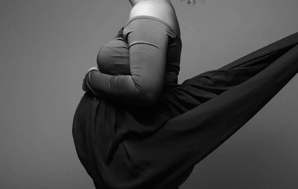 美しい妊婦の肖像画です — ストック写真